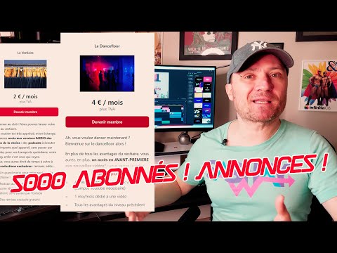 Annonces!!! 5000 abonnés, Financement Participatif