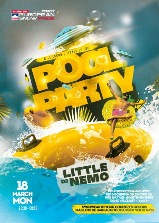 Pool Party European Snow Pride 2024 @ Tignes