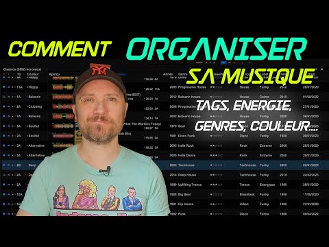 Comment organiser sa musique : tags, energie, genres, couleurs...