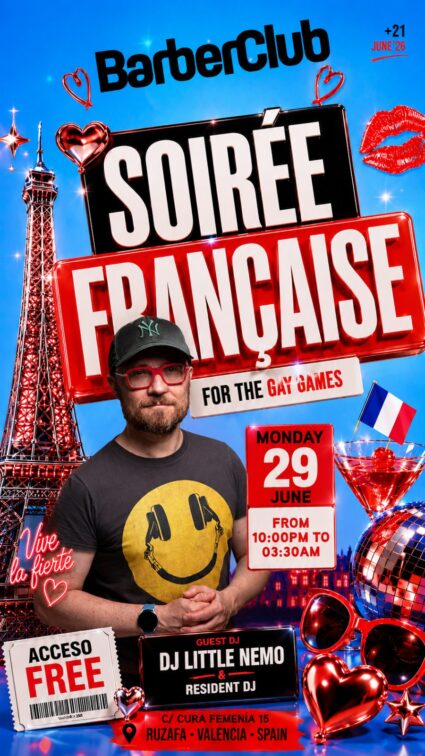 Barber Club Vaencia ES Juin 26