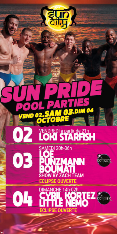 ECRAN TV SUN PRIDE OCTOBRE 26